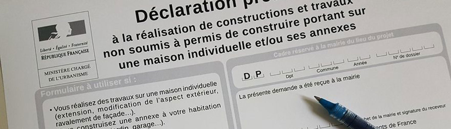 Déclaration préalable de travaux